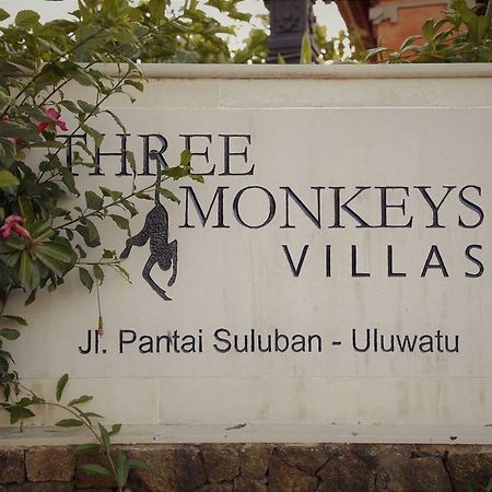 Three Monkeys Villas Pecatu Eksteriør billede